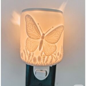 Scentsy Butterfly Porcelain Nightlight in Warm White
